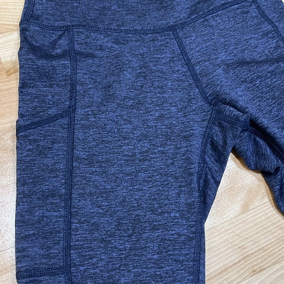 Aerie chill play move navy blue full length leggings with pockets Medium M - Picture 2 of 5